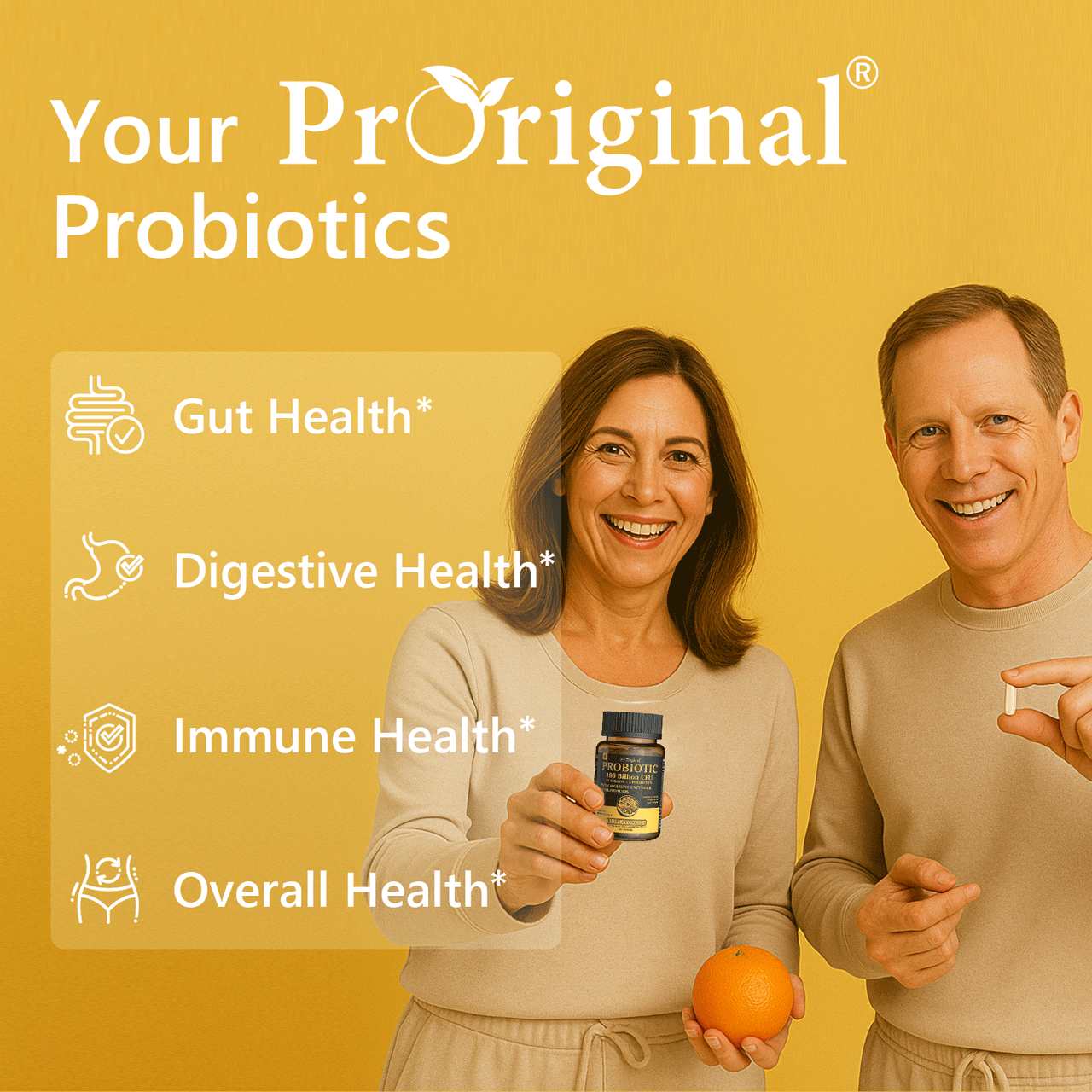 Probiotics with Prebiotics for Men and Women - 35 Strains Organic Probiotics 100 Billion CFU for Gut & Digestive Health, Vegan Acidophilus Probiotic Supplement, Non-GMO Raw Probiotic 60 Capsules